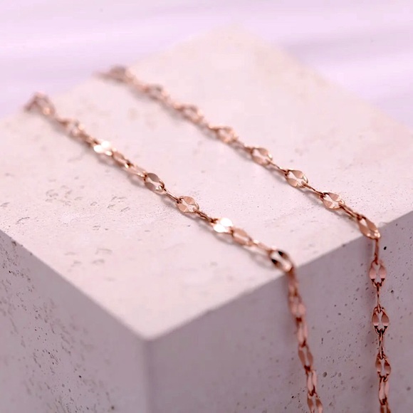 🔵𝟲𝟱%𝗢𝗙𝗙 𝗯𝘂𝗻𝗱𝗹𝗲𝘀 𝟯+🔵 NEW Lip Chain Stainless Steel Bracelet - Picture 11 of 15